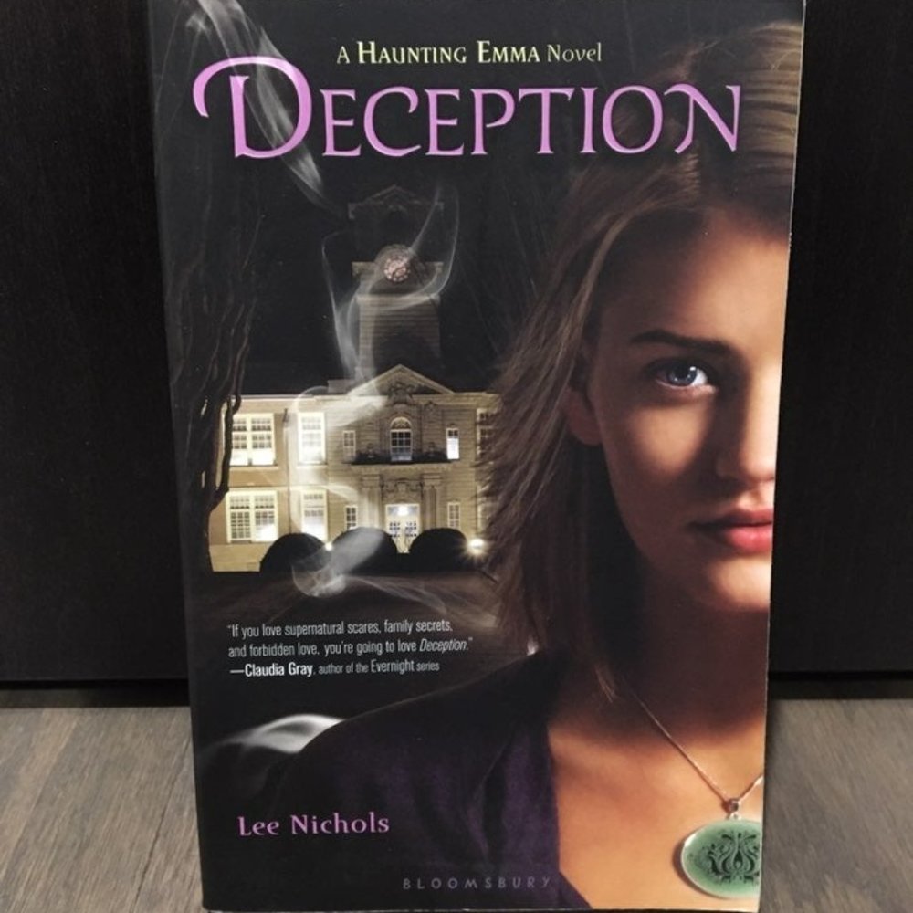 Deception by Lee Nichols Paperback Book 1 Haunting Emma YA Paranormal